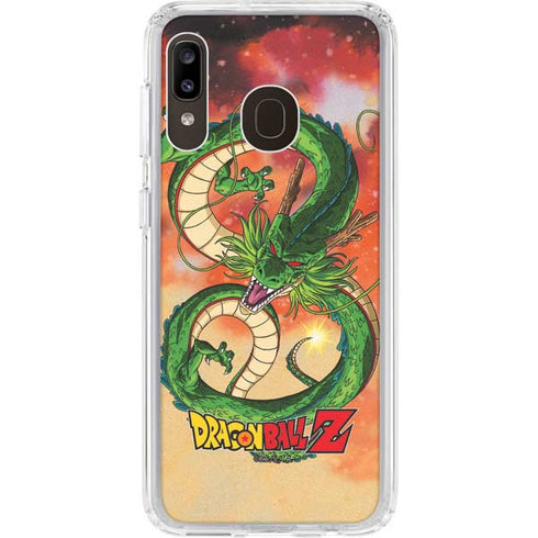 Dragon Ball Z One Wish Shenron Galaxy A20 Clear Case